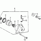 CB550SC Clutch slave cylinder