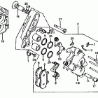 VF750S Передний тормозной суппорт