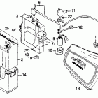 CM450A Right side cover @ battery