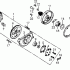 XR200R Oil pump @ oil filter