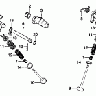 XL250R Распределительный вал