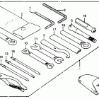 CB750SC Инструмент