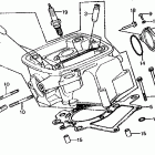 CX650T Правая головка цилиндров