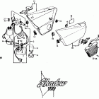 VT750C Боковая панель