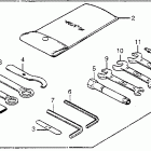 CB1100F Инструмент