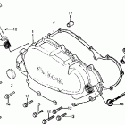 FT500 Крышка картера правая