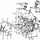 VF750C Головка цилиндров передняя