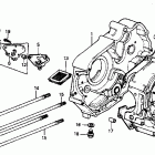 C70 Crankcase @ oil pump