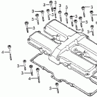 CB550SC Крышка головки цилиндров