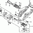 VF750S Подножки