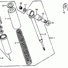 C70 Rear shock absorber 83