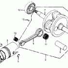 NC50 Коленчатый вал и Поршень