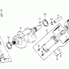 CX650C Коленвал и поршни