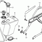 NU50M Oil tank @ rear carrier