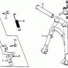 CB1100F Main stand @ side stand
