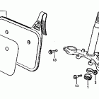 CR60R Steering stem 83