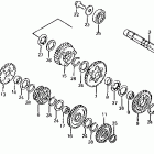 VT750C Трансмиссия