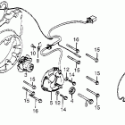 CB1100F Крышка картера левая