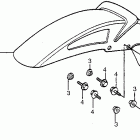 CB1100F Переднее крыло