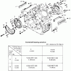 CX650C Блок цилиндров