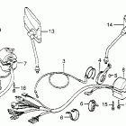 CB550SC Switches @ cables