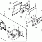 VF750C Фонарь задний
