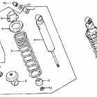 FT500 Задний амортизатор