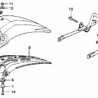 XL250R Rear fender 82-83