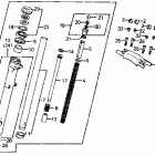 FT500 Передняя вилка