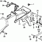 GL650 Заднее крыло