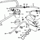 CX650T Reserve tank @ breather separator