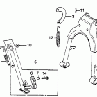 CM250C Подножка