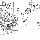 CM450A Головка цилиндра
