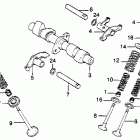 CM450A Распредвал и клапана