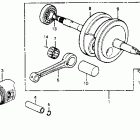C70 Коленвал и поршни