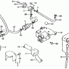 VT750C Battery @ fuel pump