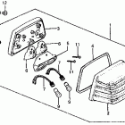 CX650T Фонарь задний
