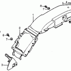 XR200R Заднее крыло