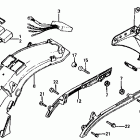 VF750S Rear fender @ spark unit