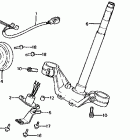 VF750S Steering stem @ horn