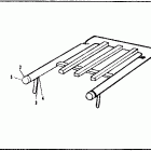 CB750F Luggage rack platform