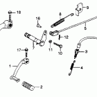 CB750K Тормозная педаль