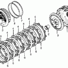 CB650SC Сцепление