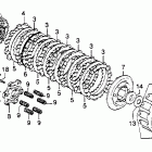 CB900C Сцепление