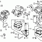 CB750C Carburetor comp. parts