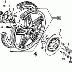GL500I Front wheel @ disc