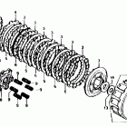 CB750F Сцепление