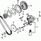 GL500I Oil pump @ primary drive gear