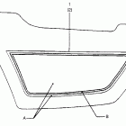 CB750C Side cover stripe 82