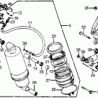 CBX Задний амортизатор